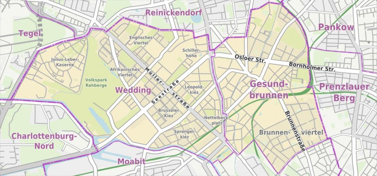 برلين الزفاف خريطة