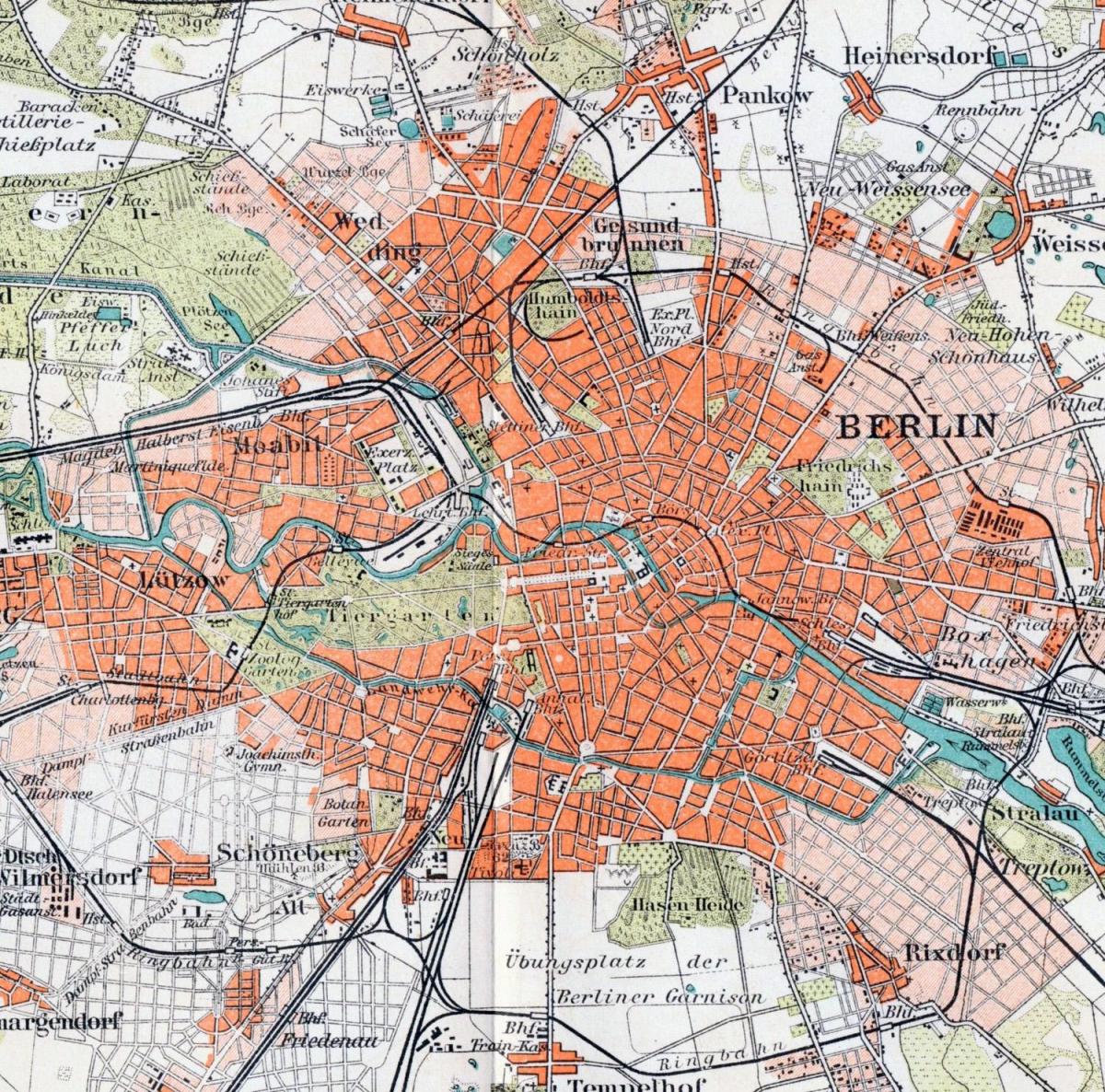 خريطة قديمة برلين
