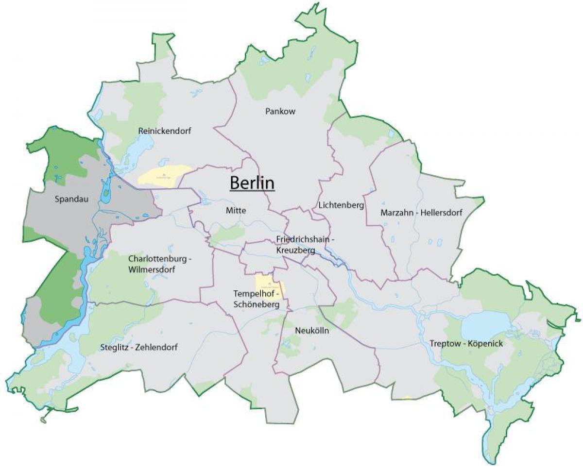 خريطة برلين سبانداو