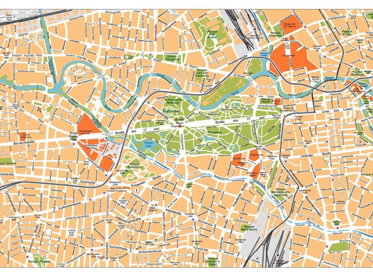 برلين سنتروم خريطة