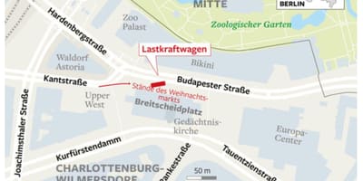 خريطة breitscheidplatz برلين