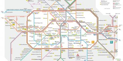 خريطة برلين u باهن