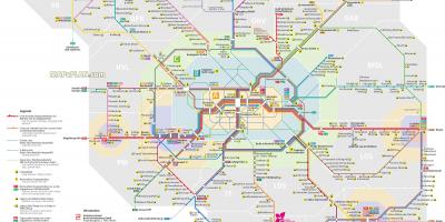 خريطة برلين الإقليمية القطار 