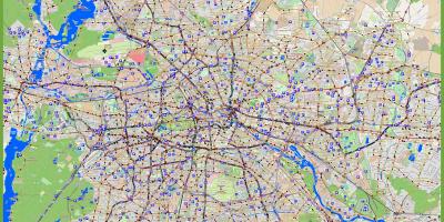 برلين مناطق وقوف السيارات خريطة