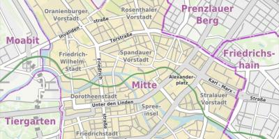 ميته برلين خريطة