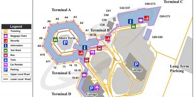 مطار برلين تيغيل خريطة